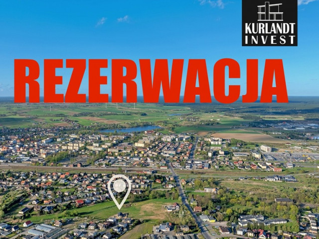 Działka budowlana 1.339 m² w centrum Tucholi