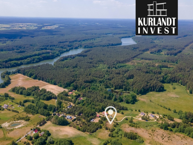 Działka 1.997 m² Zalew Żur Bory Tucholskie